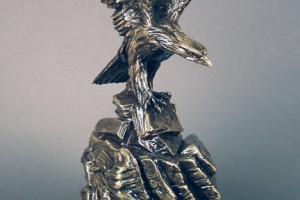 Photo of Bronze Eagle Urn from Hindman Funeral Homes
