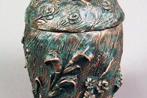 Photo of Wheat Roses Patina Urn from Hindman Funeral Homes