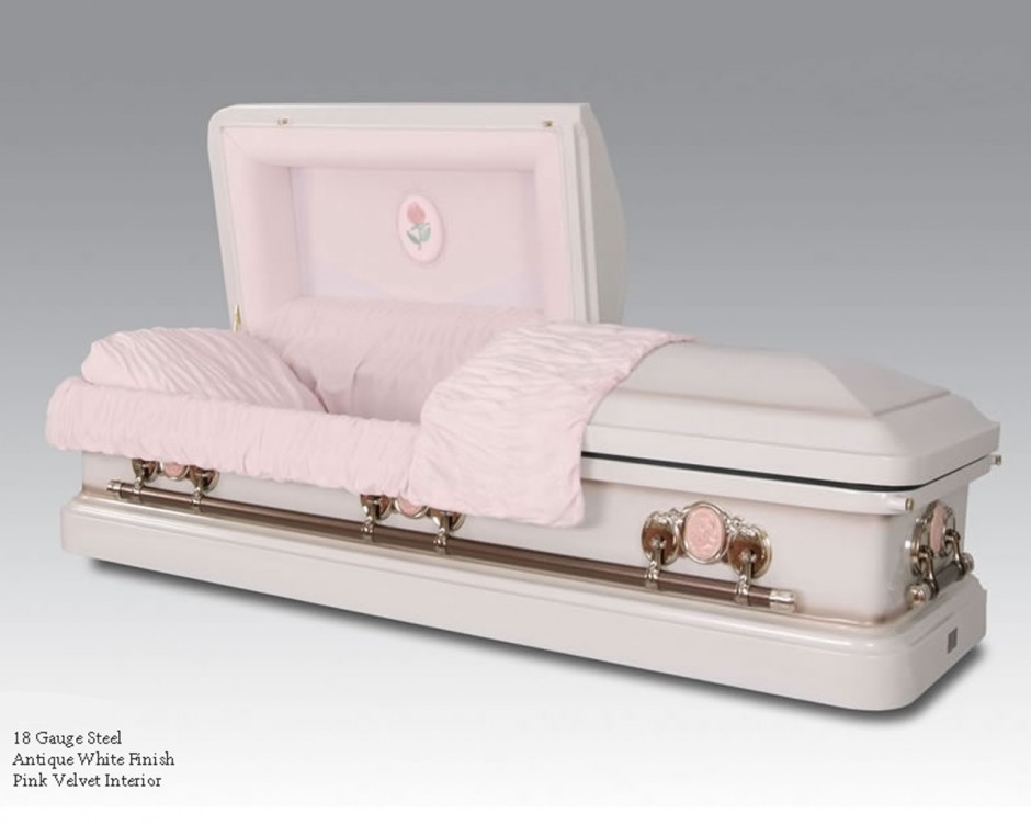 Marion 18 Gauge Steel with Pink Velvet Interior from Hindman Funeral Homes, Inc.