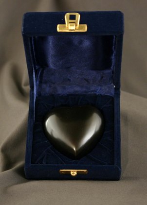 Antique Bronze Heart Pet keepsake from Hindman Funeral Homes, Inc.