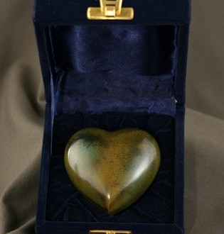 Antique Bronze Heart