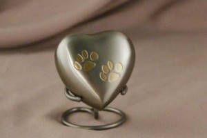 Photo of Hin Heart Display Pet keepsake from Hindman Funeral Homes, Inc.