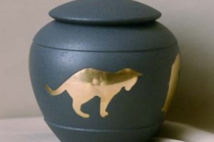 Photo of Shale Silhouette Cat Pet Urn from Hindman Funeral Homes, Inc.