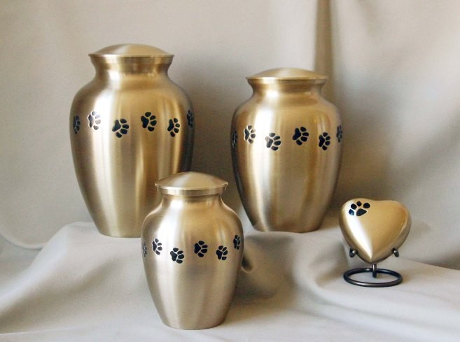 Classic Brass Series Pet Urn from Hindman Funeral Homes, Inc.