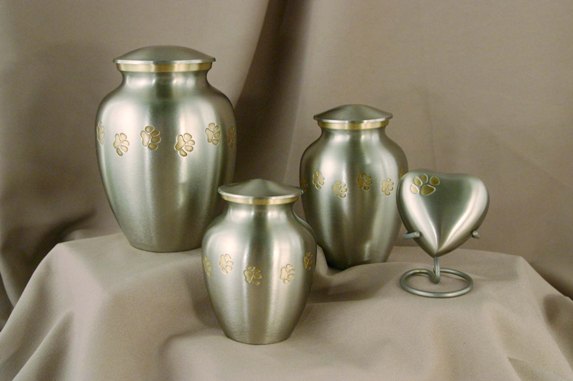 Classic Pewter Series Pet Urn from Hindman Funeral Homes, Inc.