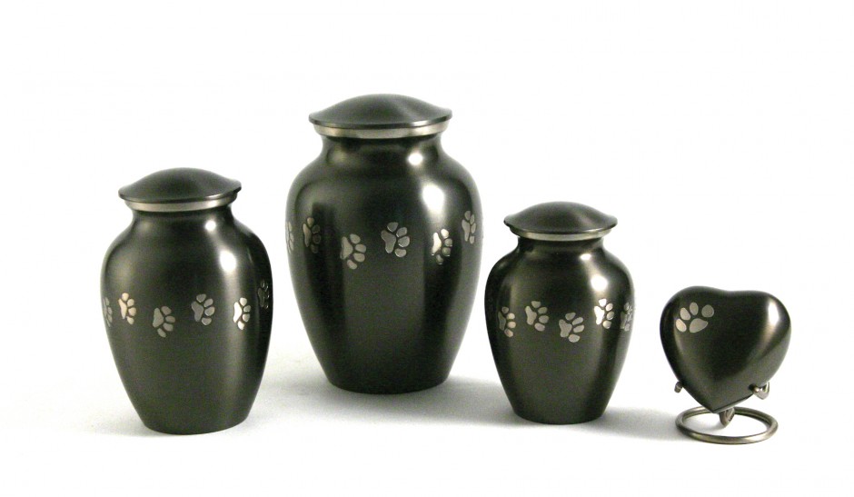 Classic Paw Slate Pet Urn from Hindman Funeral Homes, Inc.
