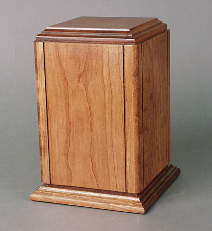 Sherwood I Cherry Urn from Hindman Funeral Homes