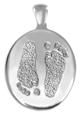 Photo of Footprint Charm from Hindman Funeral Homes, Inc.